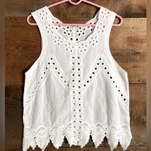 Vivid Importers, white tank, size M